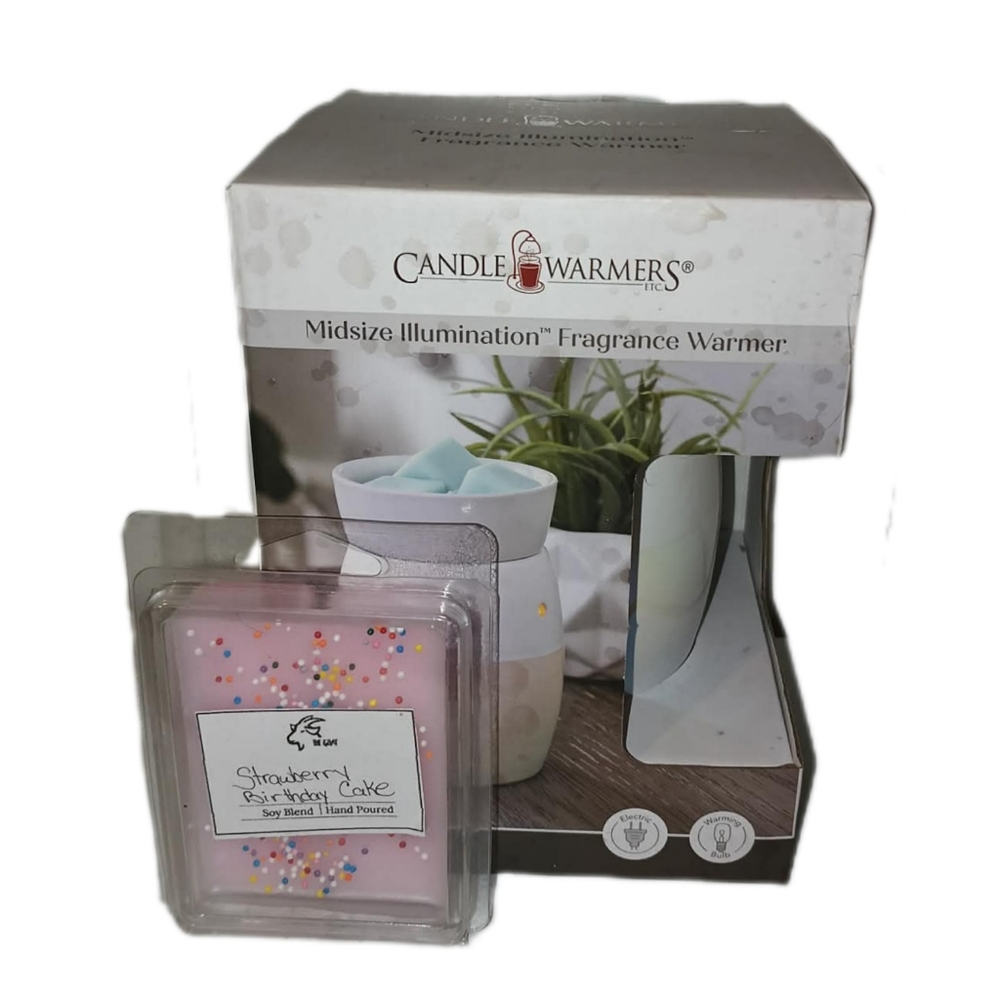Iridescent Fragrance Warmer With Tarts
